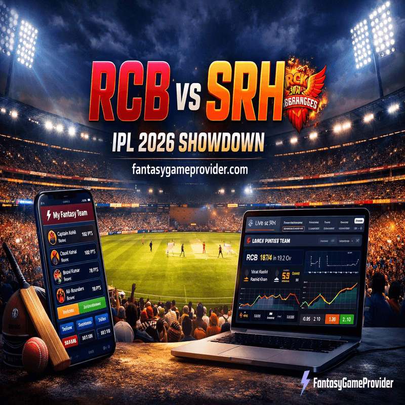RCB vs SRH IPL 2026 : Fantasy Tips & Cricket API Business Opportunities