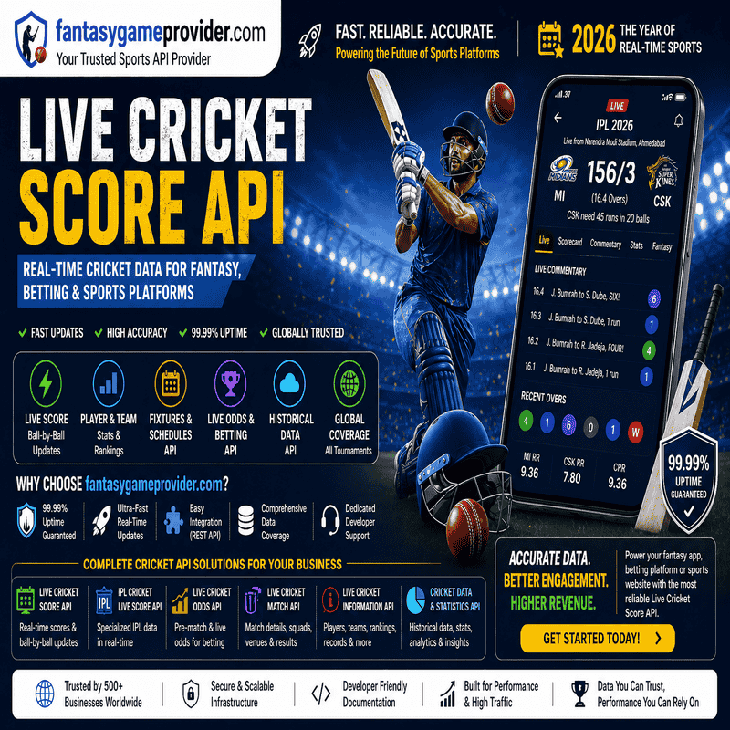Live Cricket Score API