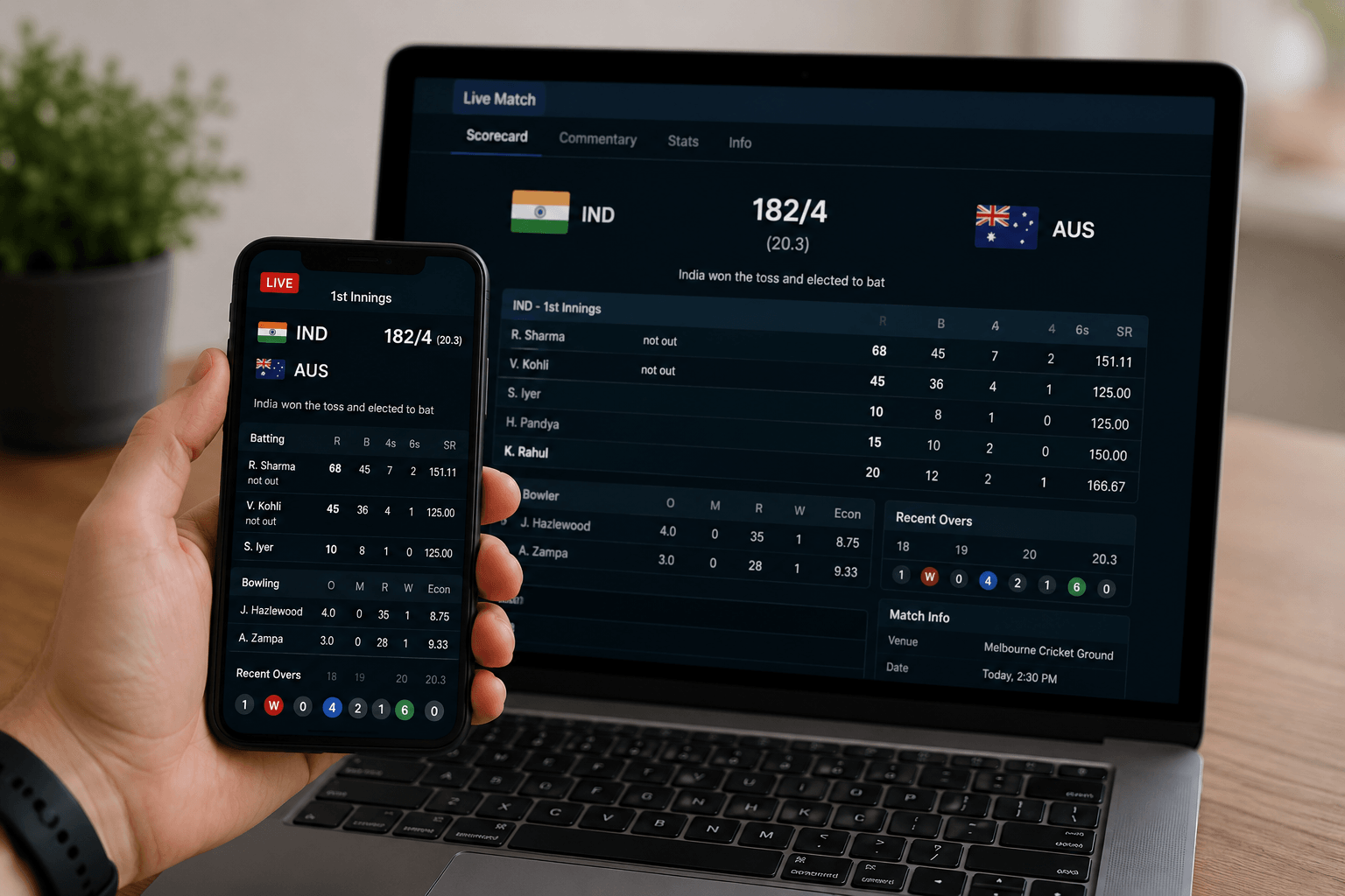 Cricket Scoreboard API